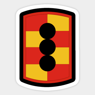 434th Field Artillery Brigade w SSI wo Txt Sticker